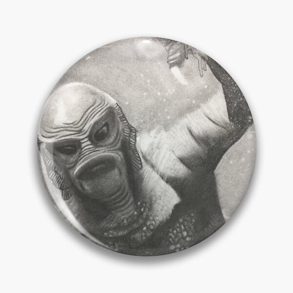 Item preview, Black Lagoon Creature Drawing designed and sold by charliesprints.