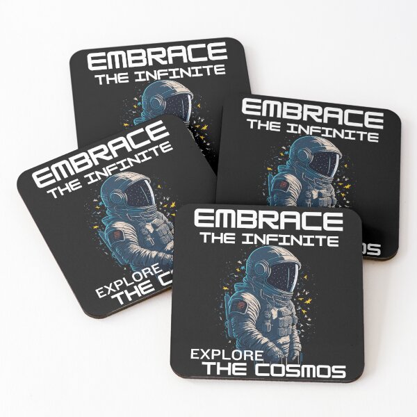 Item preview, Reach For The Stars With Astronaut Illustration Design Embrace The Infinite Explore The Cosmos designed and sold by Sandydesign.