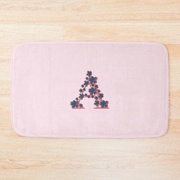 Item preview, Letter A floral monogram designed and sold by Fransyn.