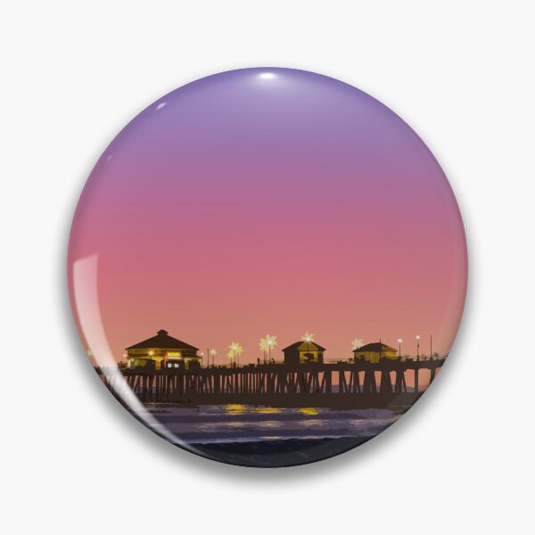 Item preview, Huntington Beach, California, USA, Print designed and sold by summattodraw.