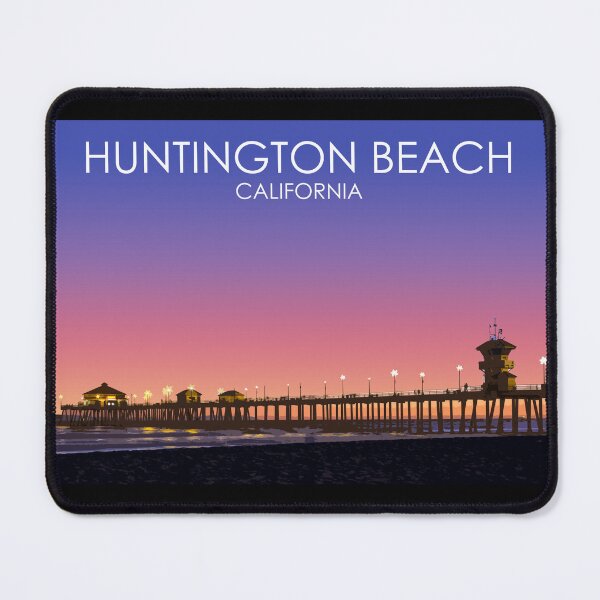 Item preview, Huntington Beach, California, USA, Print designed and sold by summattodraw.