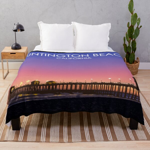 Item preview, Huntington Beach, California, USA, Print designed and sold by summattodraw.