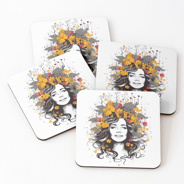 Item preview, Fashion Female Wellbeing Positivity Empowerment Inspirational Good Vibes designed and sold by jasmunart.