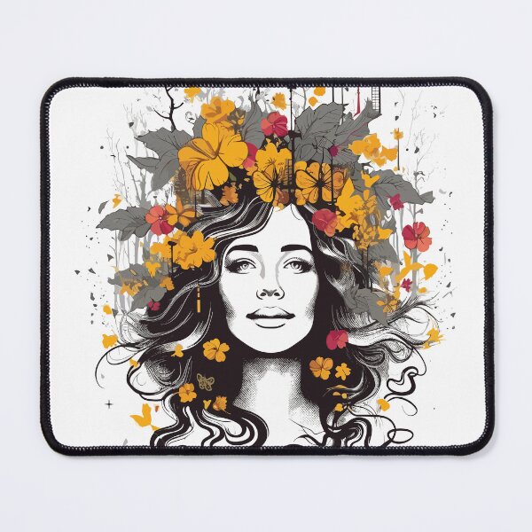 Item preview, Fashion Female Wellbeing Positivity Empowerment Inspirational Good Vibes designed and sold by jasmunart.