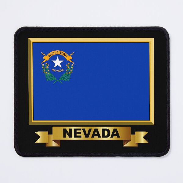 Item preview, NEVADA Flag Gifts, Stickers, Masks & Products (N) designed and sold by mpodger.