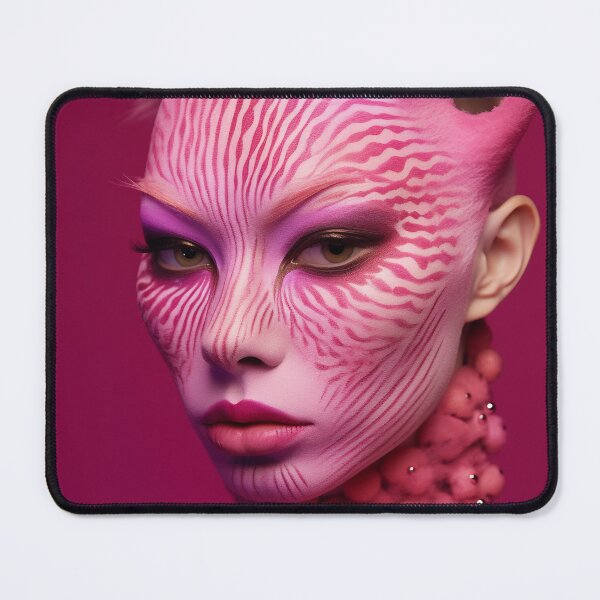 Item preview, Portrait of a Catwoman with fancy makeup and clothes. designed and sold by anytka.