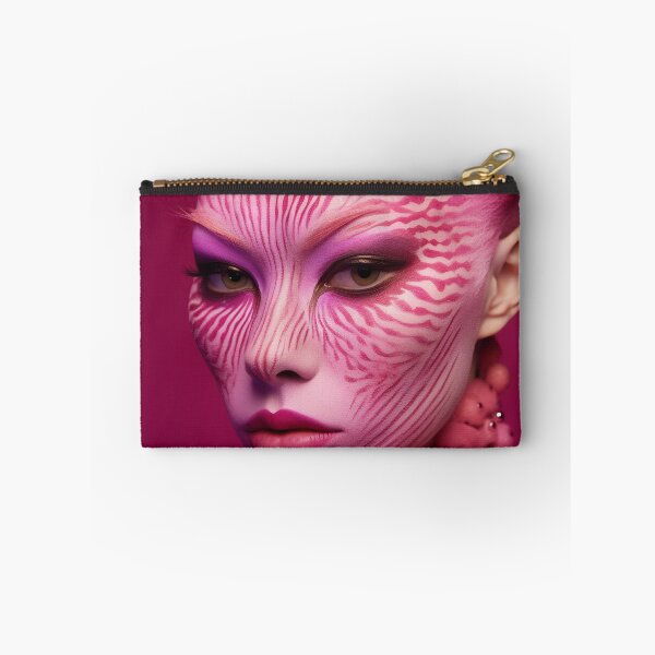Item preview, Portrait of a Catwoman with fancy makeup and clothes. designed and sold by anytka.