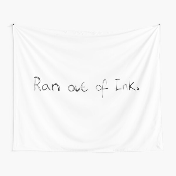 Artikel-Vorschau von Mit Bleistift gezeichnetes Design, dem die Tinte ausgegangen ist, designt und verkauft von Jellibeany.