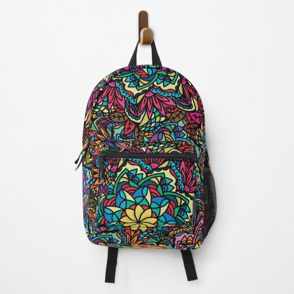 Item preview, Vivid color Zentangle Mandala splash in Aesthetic style. designed and sold by Thilaniz.