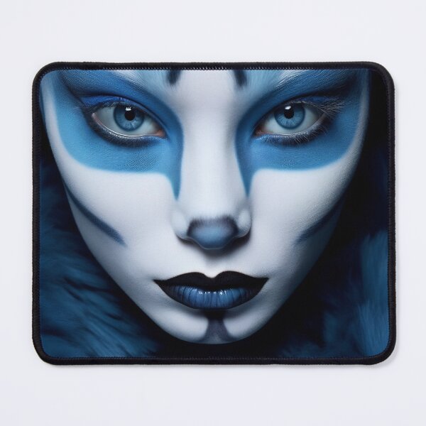 Item preview, Portrait of a Catwoman with fancy makeup and clothes. designed and sold by anytka.