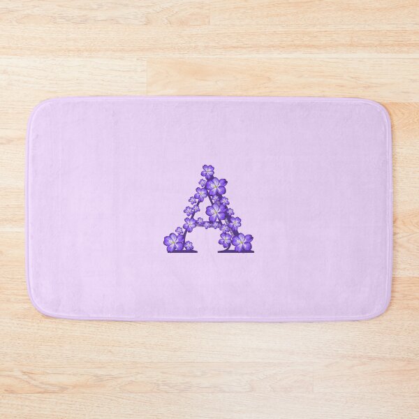 Item preview, Letter A floral monogram designed and sold by Fransyn.