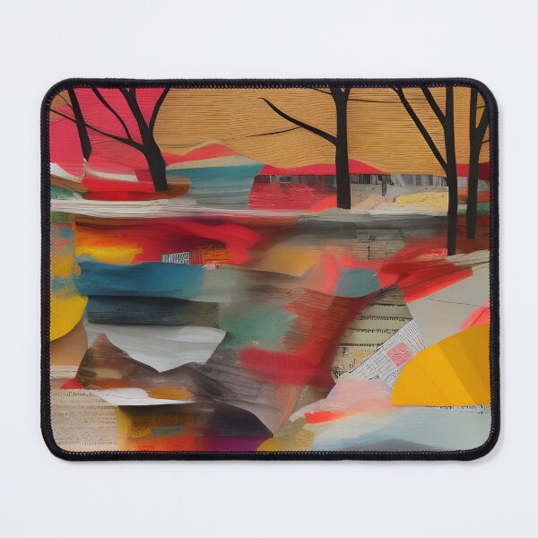 Item preview, Bare Trees Abstract Collage designed and sold by Dana Roper.