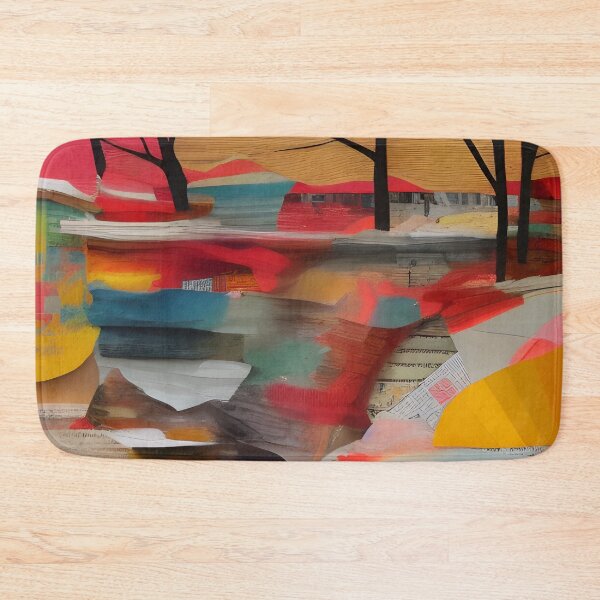 Item preview, Bare Trees Abstract Collage  designed and sold by Dana Roper.