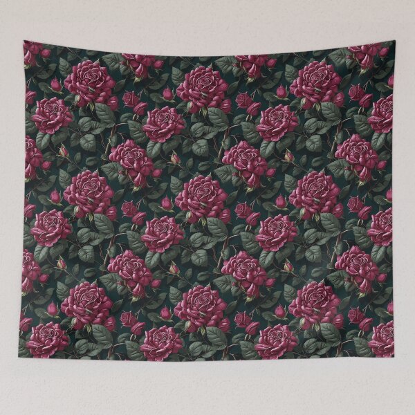 Item preview, A Tapestry of Roses and Leaves designed and sold by Rubab Designs.