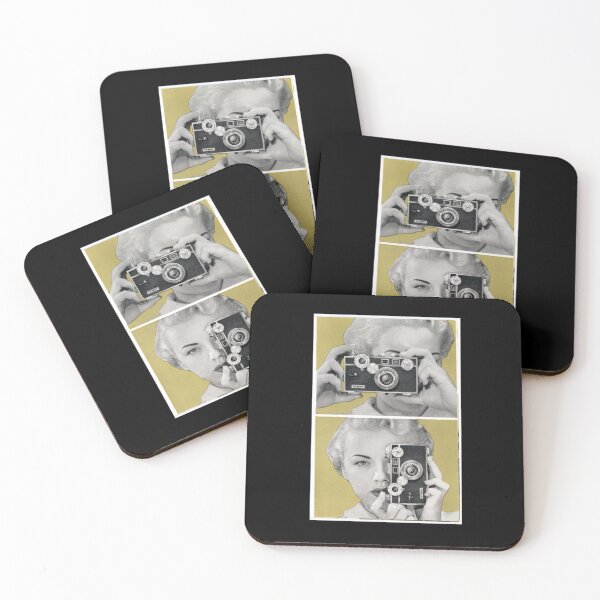 Item preview, Woman with Retro Argus Camera - Vintage Graphic designed and sold by Retro Art Factory.