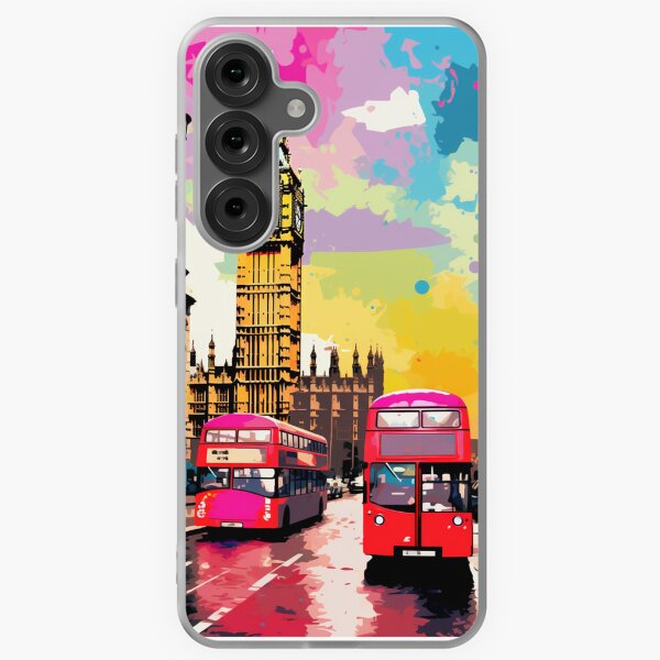 Item preview, A Pop Art Travel Print of London - England designed and sold by StudioRedKoala.