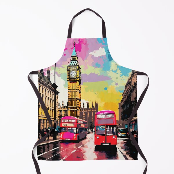 Item preview, A Pop Art Travel Print of London - England designed and sold by StudioRedKoala.