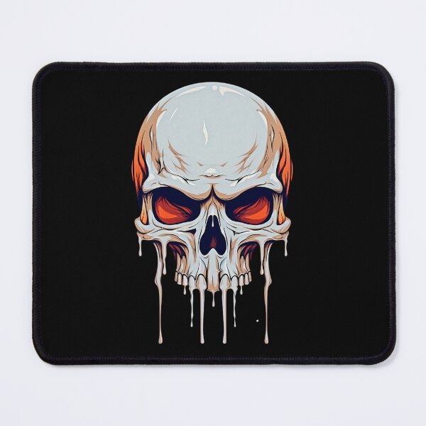 Item preview, Colorful Dripping Skull | Colorful Melting Skull | Graffiti Skull designed and sold by CoolHippoQuotes.