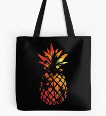 Tropical Sunset Pineapple Tote Bag