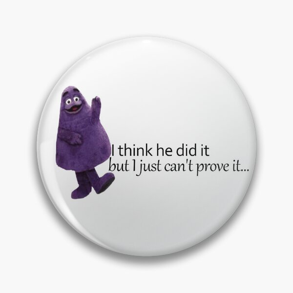 Item preview, Grimace Taylor Swift I Think He Did It designed and sold by megans2000.