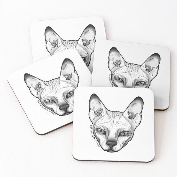Item preview, Sphynx Cat | Tattoo Illustration | Animal | Feline  designed and sold by Wildflowerst.