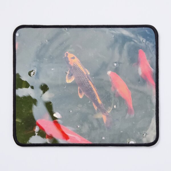 Item preview, Koi fish on a drizzly day designed and sold by Revocat13.
