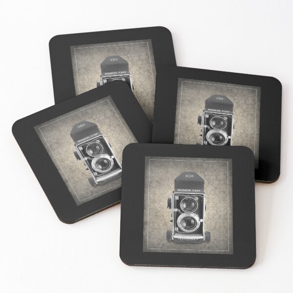 Item preview, Antique Mamiya C220 - Vintage Black and White designed and sold by Retro Art Factory.