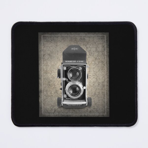 Item preview, Antique Mamiya C220 - Vintage Black and White designed and sold by Retro Art Factory.