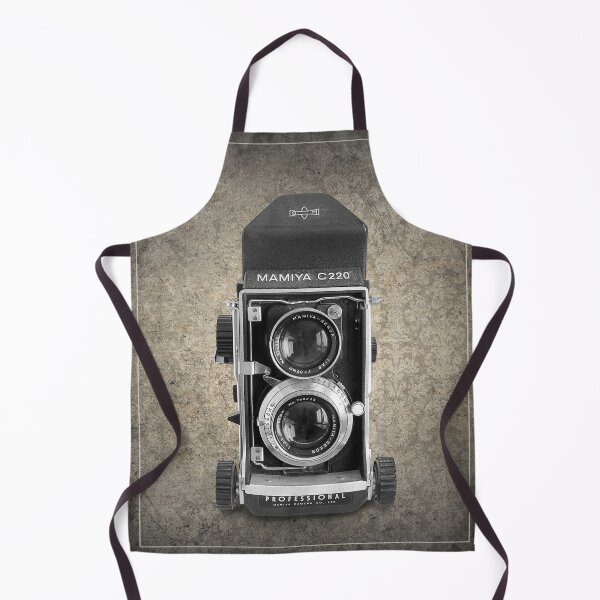 Item preview, Antique Mamiya C220 - Vintage Black and White designed and sold by Retro Art Factory.