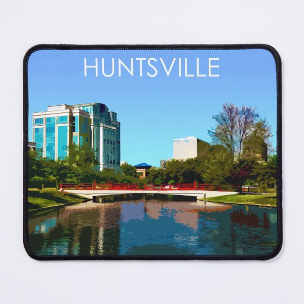 Item preview, Huntsville, Alabama, USA, Print designed and sold by summattodraw.