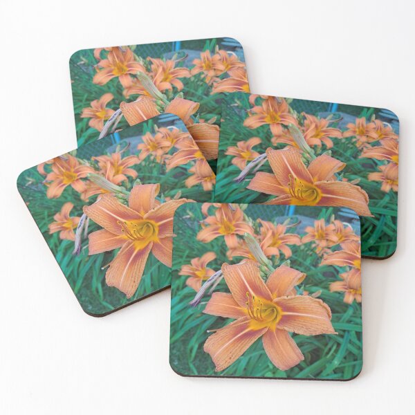Item preview, Gorgeous orange flowers designed and sold by Revocat13.