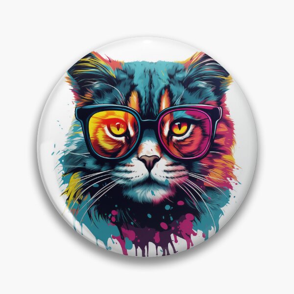 Artikelvorschau, Die Katze mit Durchblick entworfen und verkauft von MrSherlock.