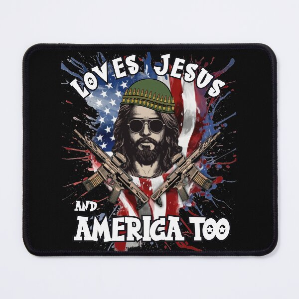 Item preview, Loves Jesus and America too designed and sold by MironEX.