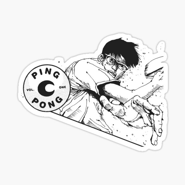 Ping Pong the Animation Sticker by goolpixh