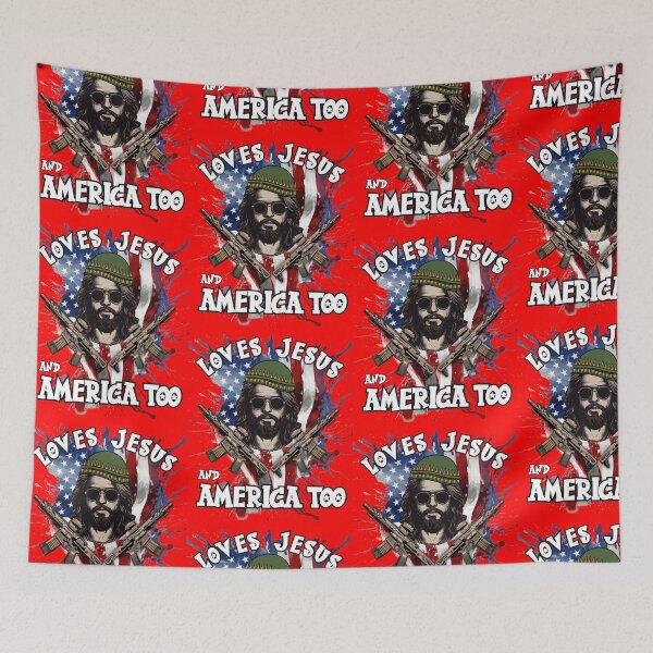 Item preview, Loves Jesus and America too designed and sold by MironEX.