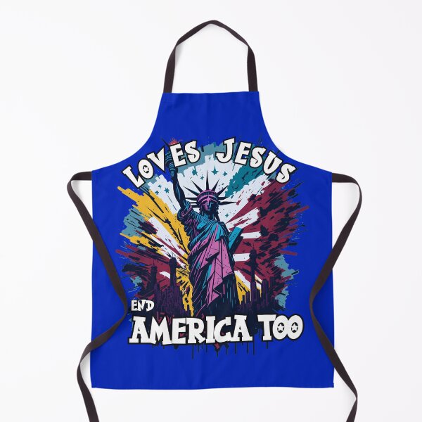 Artikelvorschau, Liebt auch Jesus und Amerika entworfen und verkauft von MironEX.