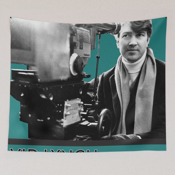 Item preview, A young David Lynch behind the camera (with name) designed and sold by planet99design.