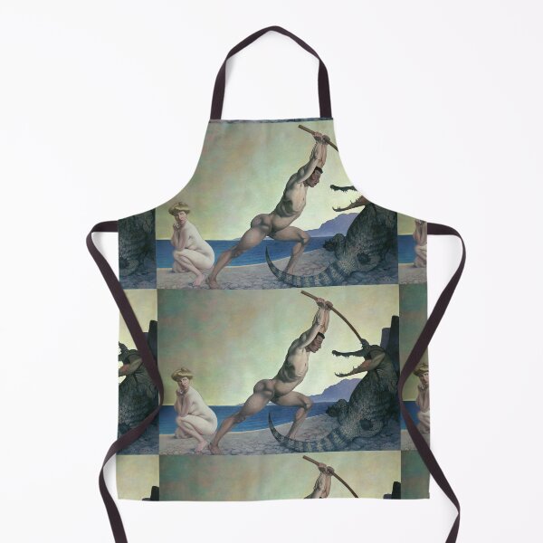 Item preview, Canvas Persée tuant le dragon designed and sold by TeeARTHY.