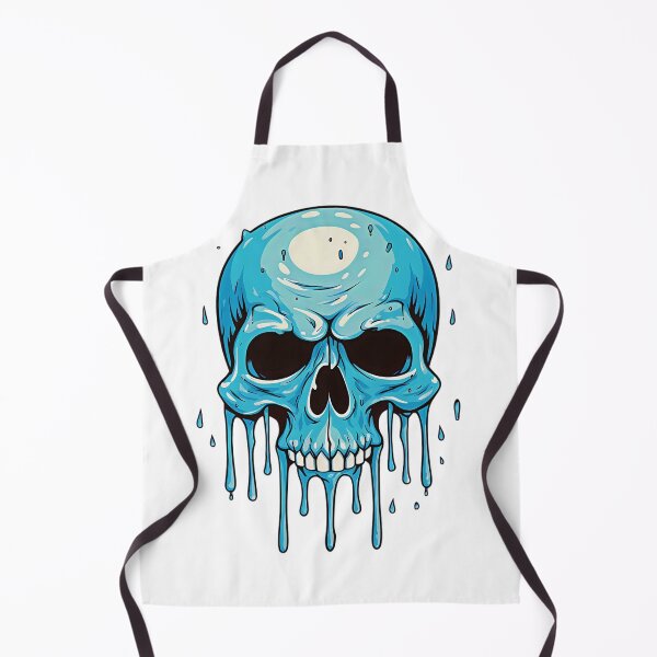 Item preview, Colorful Dripping Skull | Colorful Melting Skull | Graffiti Skull designed and sold by CoolHippoQuotes.