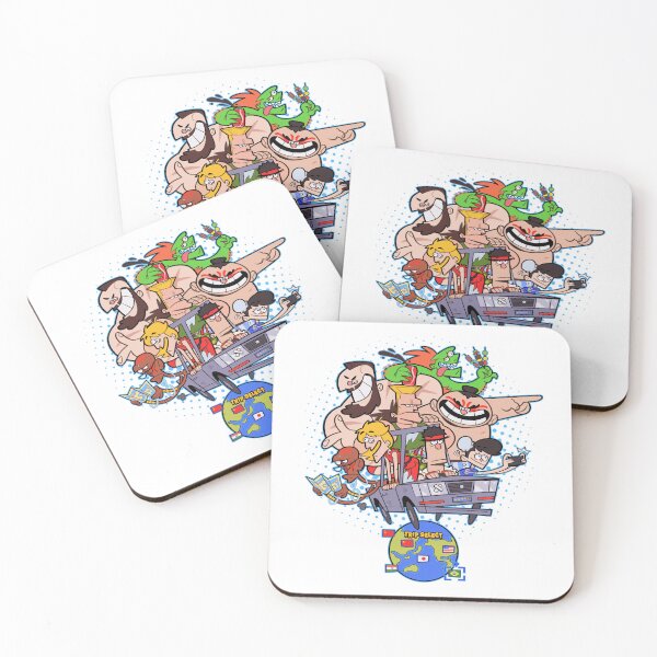 Item preview, Fighting around the world - Street Fighter Cartoon designed and sold by RandomDrewStore.