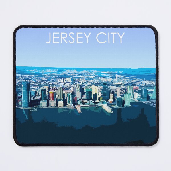 Item preview, Jersey City, New Jersey, USA, Print designed and sold by summattodraw.