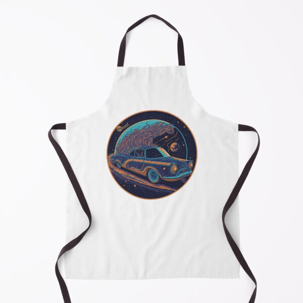 Item preview, Colorful cosmic car on the sky designed and sold by ArtiDann.