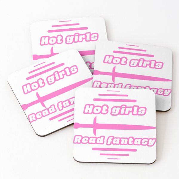Item preview, Hot Girls read fantasy Books Pink Sword designed and sold by JacoBeatzShop.