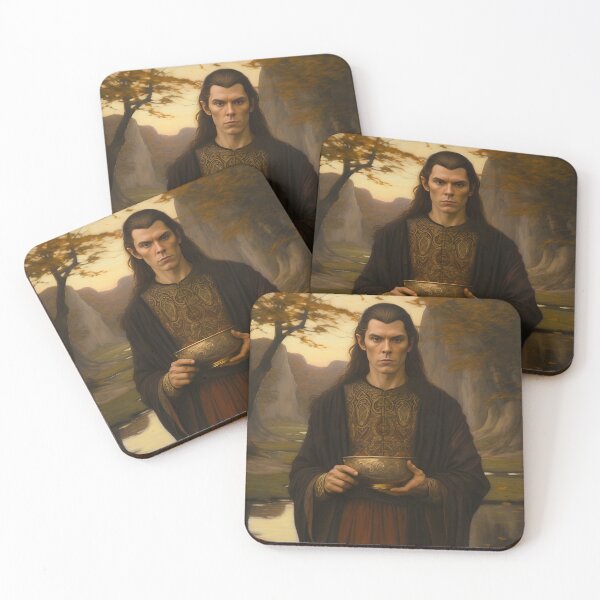 Item preview, Elven Lord in Regal Pose - Inspired by Epic Fantasy Sagas designed and sold by nightfallcanvas.