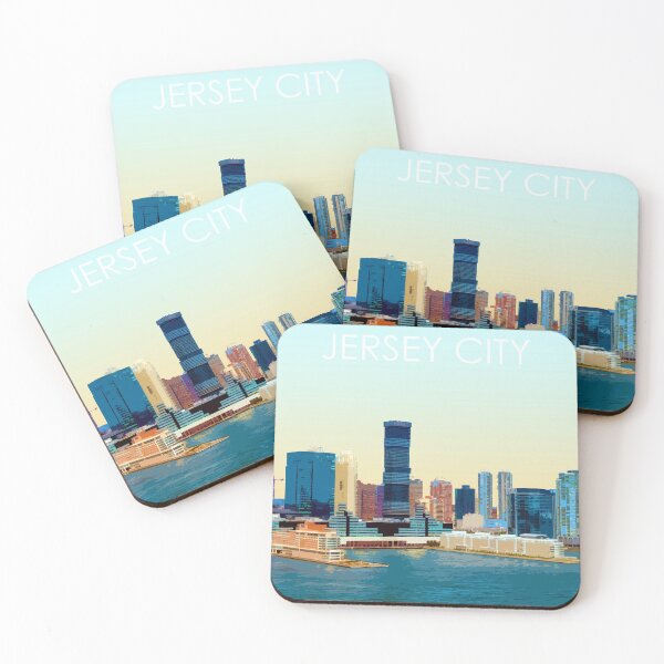 Item preview, Jersey City, New Jersey, USA, Print designed and sold by summattodraw.