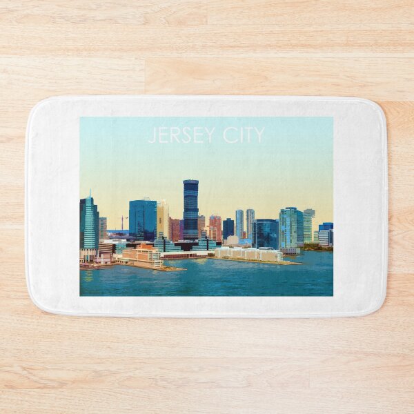 Item preview, Jersey City, New Jersey, USA, Print designed and sold by summattodraw.