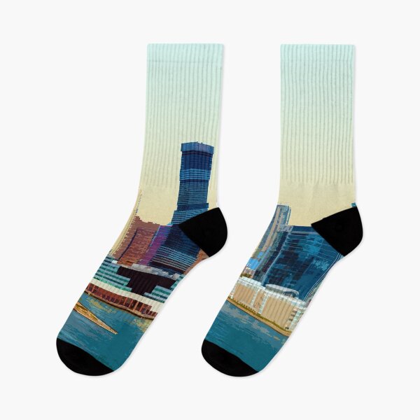 Item preview, Jersey City, New Jersey, USA, Print designed and sold by summattodraw.