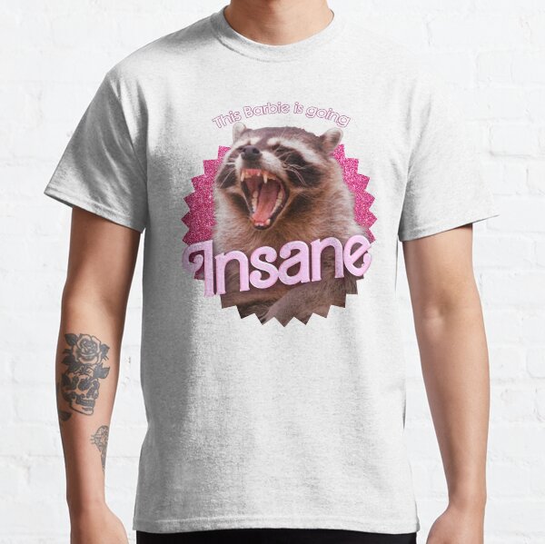 This —— Is Going Insane raccoon movie poster parody Classic T-Shirt