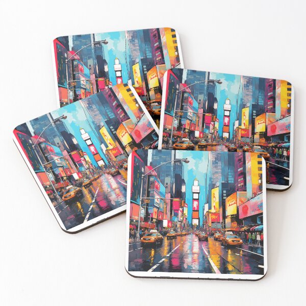 Artikelvorschau, Ein Pop-Art-Reisedruck von New York – USA entworfen und verkauft von StudioRedKoala.