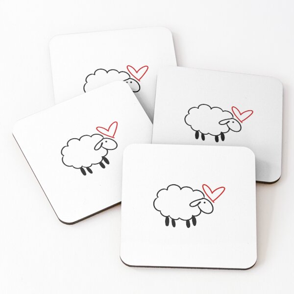 Item preview, Sheep Heart designed and sold by CuteTattoo.